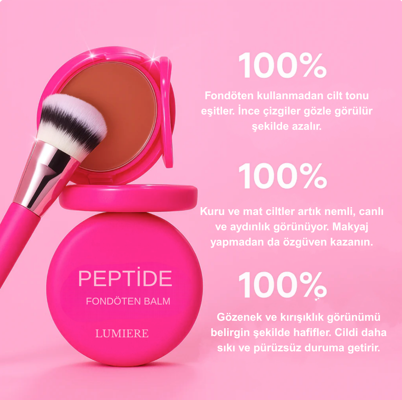 PEPTİDE FONDÖTEN BALM - Lumiere Beauty Resmi Satış Sayfası